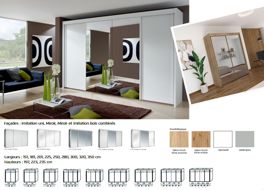 Armoire Imperial ( partir de 151 cm)
